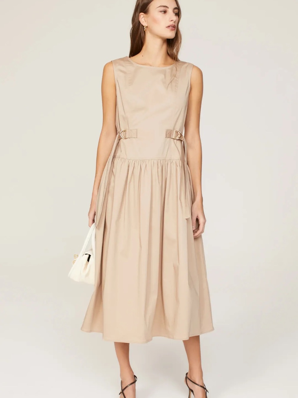 Shoshanna Khaki Clark Dress Size 12